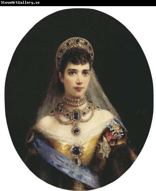 Konstantin Makovsky Portrait of Empress Maria Feodorovna